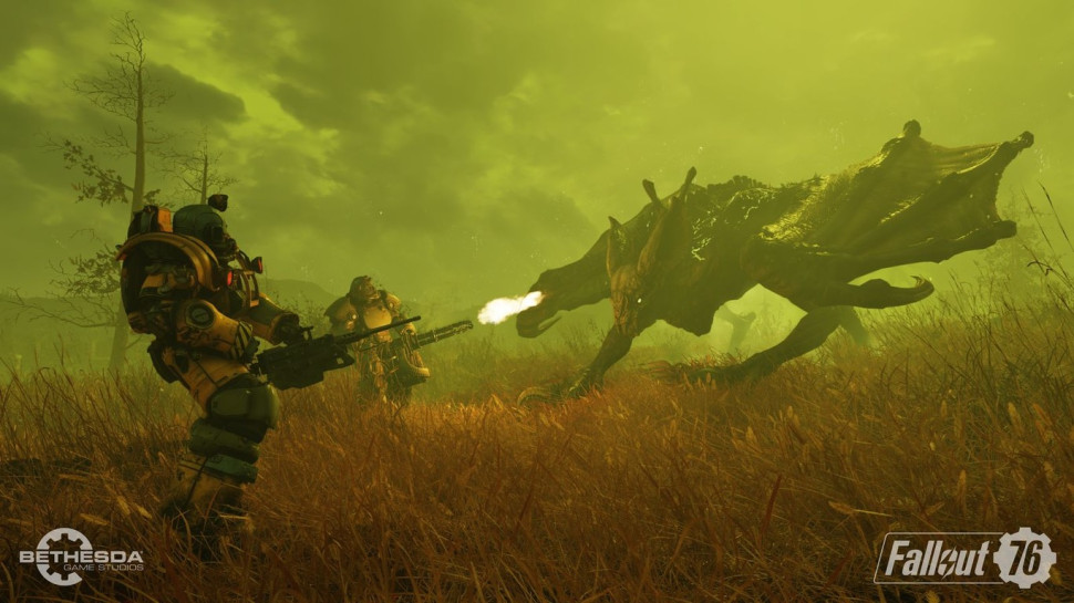 Игра Fallout 76 (Xbox one) б/у,