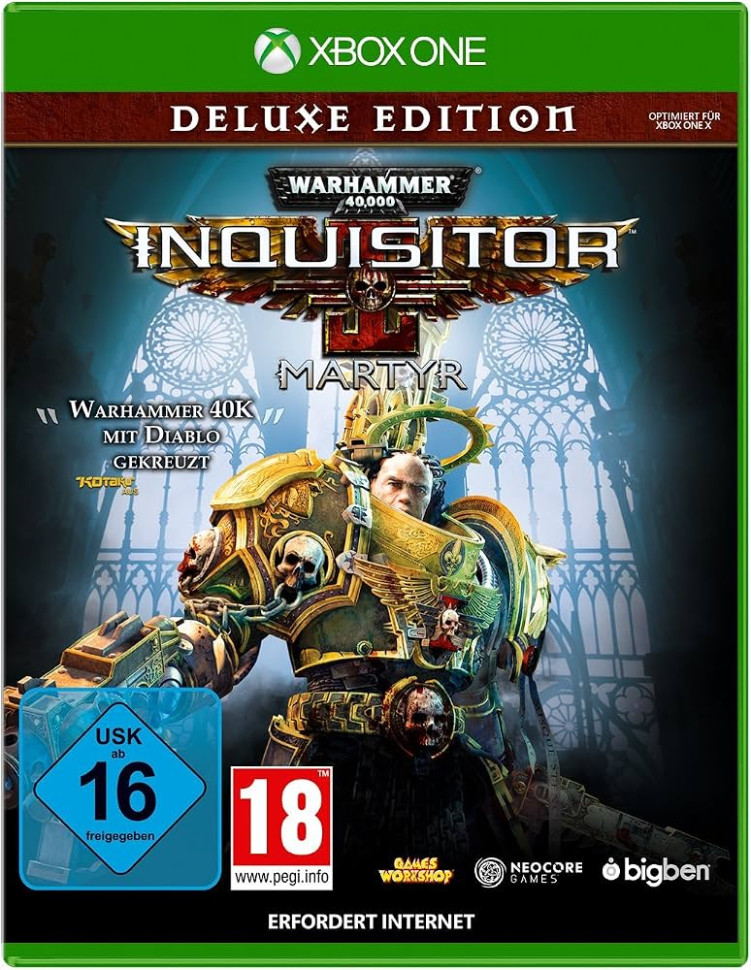 Игра Warhammer 40,000: Inquisitor - Martyr Deluxe Edition (Xbox one) Русские Субтитры