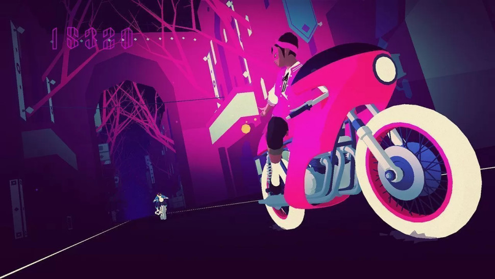 Игра Sayonara Wild Hearts (PS4) Полностью Английский