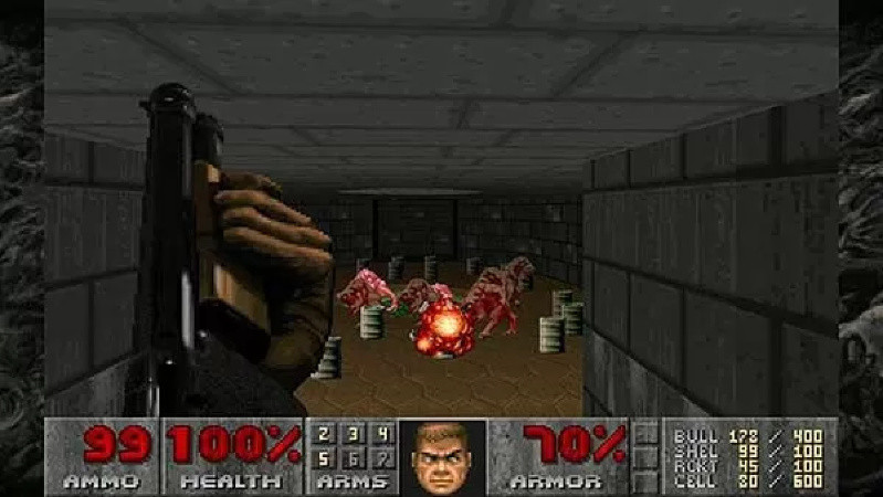 Игра Doom: Classics Collection (PS4) Полностью Английский