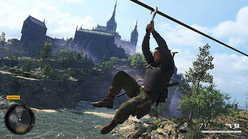 Игра Sniper Elite 5 (PS4) б/у, Русские Субтитры