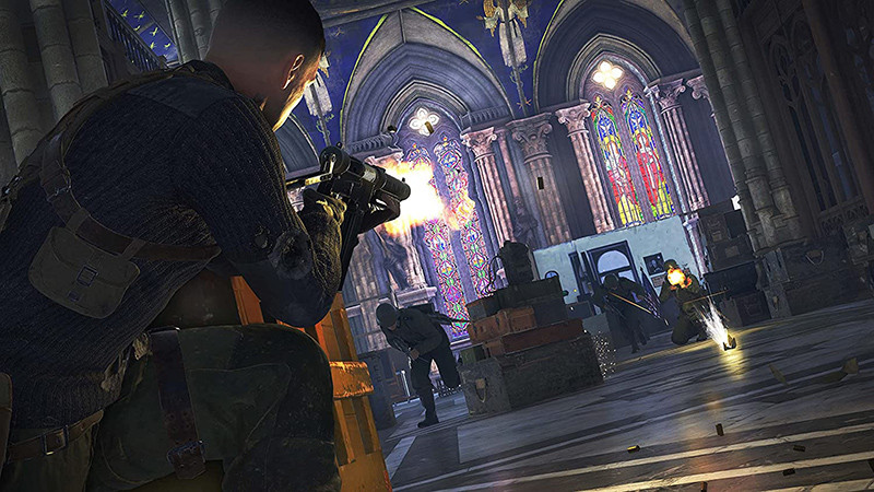 Игра Sniper Elite 5 (PS4) б/у, Русские Субтитры