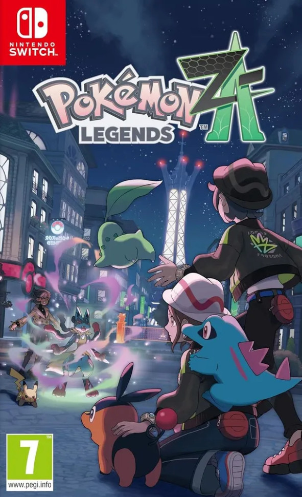 Игра Pokemon Legends Z-A (Nintendo Switch) Полностью на английском