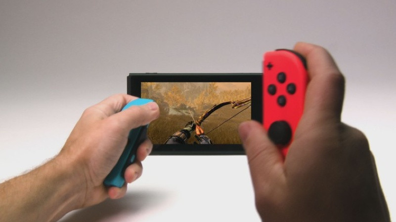 Игра Skyrim Special Edition (Nintendo Switch) б/у, Полностью Русский