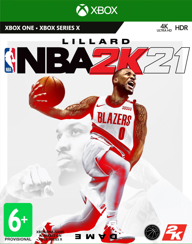 Игра NBA 2K21 (Xbox one) б/у, Полностью Английский