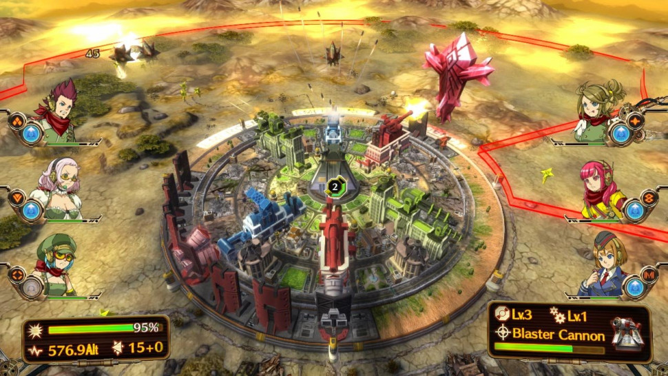 Игра Aegis of Earth: Protonovus Assault (PS3) Полностью Английский