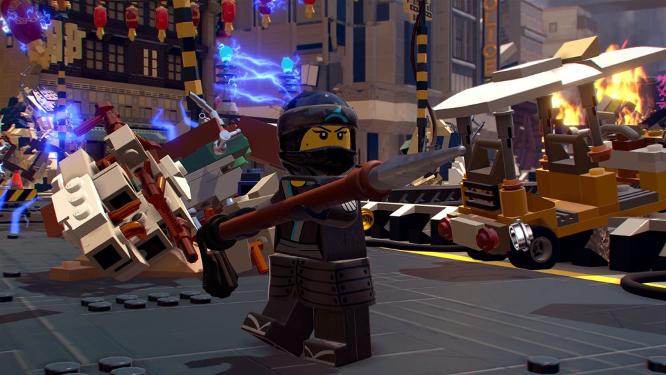 Игра LEGO Ниндзяго Фильм. Видеоигра + Lego Ниндзяго Move (PS4) б/у, Русские Субтитры