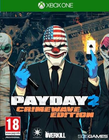 Игра Payday 2 Crimewave Edition (Xbox one) б/у, Полностью Английский