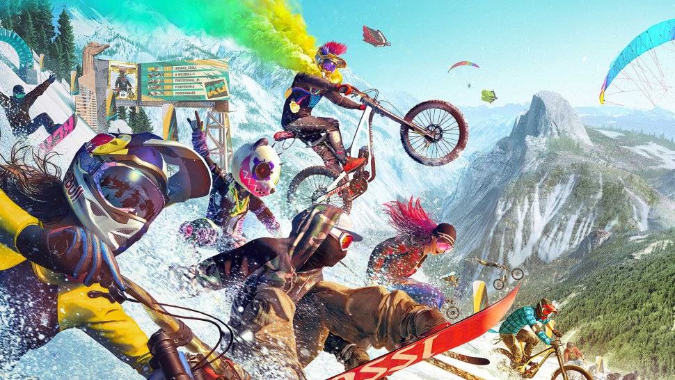 Игра Riders Republic (PS5) б/у, Русские Субтитры