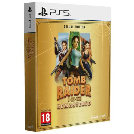 Игра Tomb Raider I-III Remastered Deluxe Edition (PS5) Полностью Русский