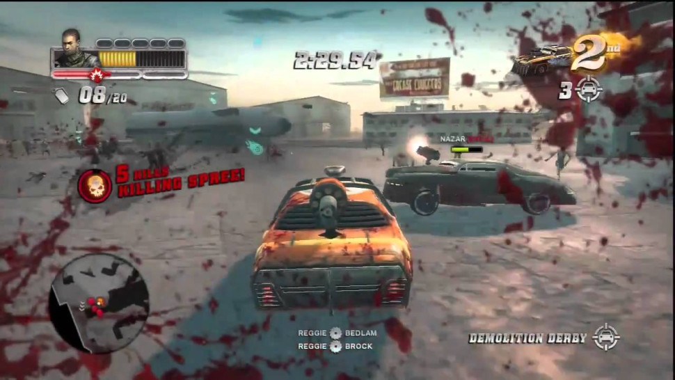 Игра Blood Drive (Xbox 360) б/у, Полностью Английский
