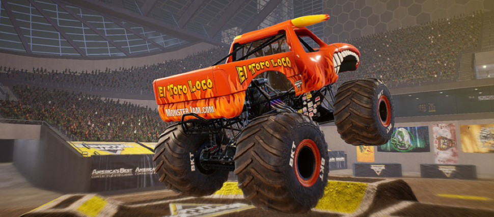 Игра Monster Jam Steel Titans (PS4) Русские Субтитры