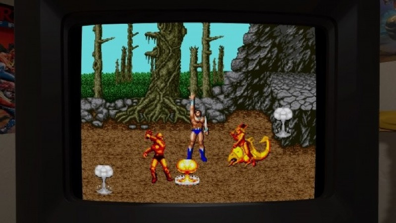 Игра SEGA Mega Drive Classics (PS4) б/у, Полностью Английский
