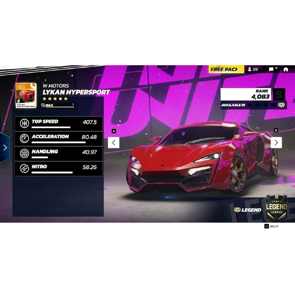 Игра Asphalt Legends UNITE (PS5) б\у, Полностью на английском