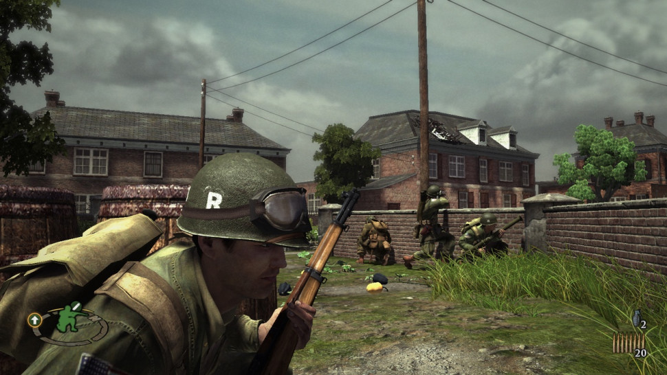 Игра Brothers in Arms: Hells Highway (Xbox 360) б/у, Полностью Английский