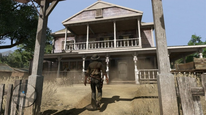 Игра Red Dead Redemption Game Of The Year Edition (Xbox 360) б/у, Полностью Английский