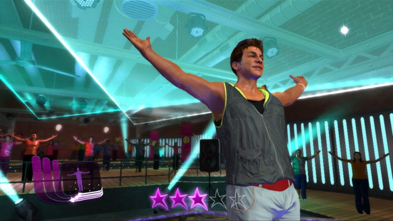 Игра Zumba Fitness: Rush (Xbox 360) б/у, Полностью Английский