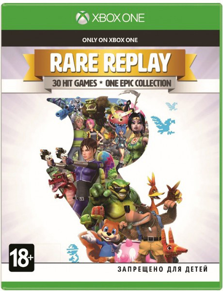Игра Rare Replay (Xbox one) б/у, Полностью Русский