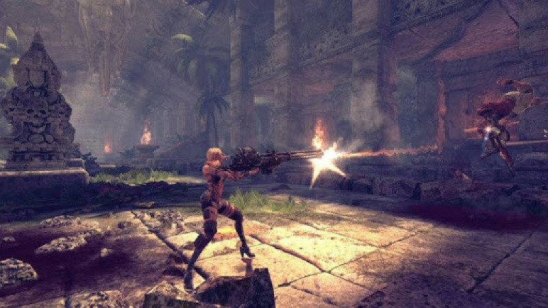 Игра Blades of Time (Xbox 360) б/у, Полностью Русский
