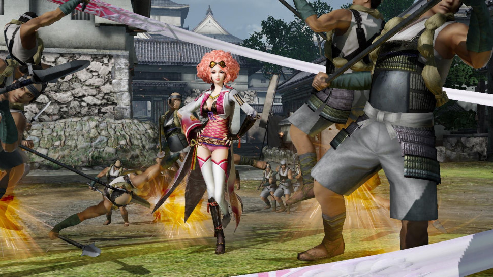 Игра Samurai Warriors 4 Special Anime Pack (PS4) б/у, Русские Субтитры