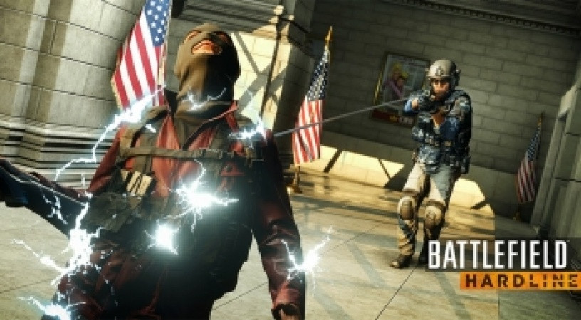 Игра Battlefield Hardline (Xbox 360) б/у, Полностью Русский