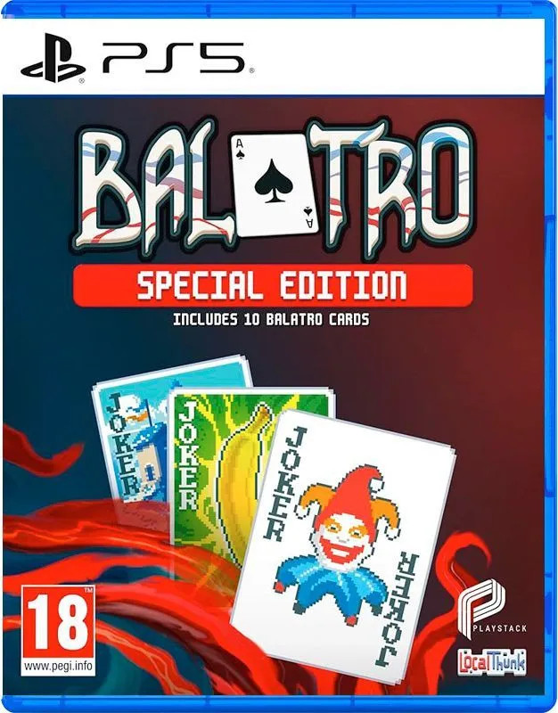 Игра Balatro (PS5) б\у, Полностью на английском