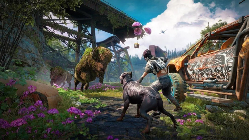 Игра Far Cry: New Dawn (PS4) б\у, Полностью на английском