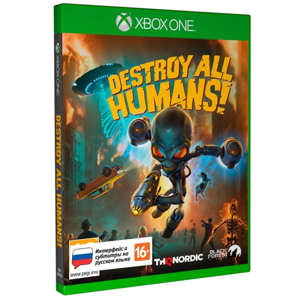 Игра Destroy All Humans! (Xbox One) Русские Субтитры