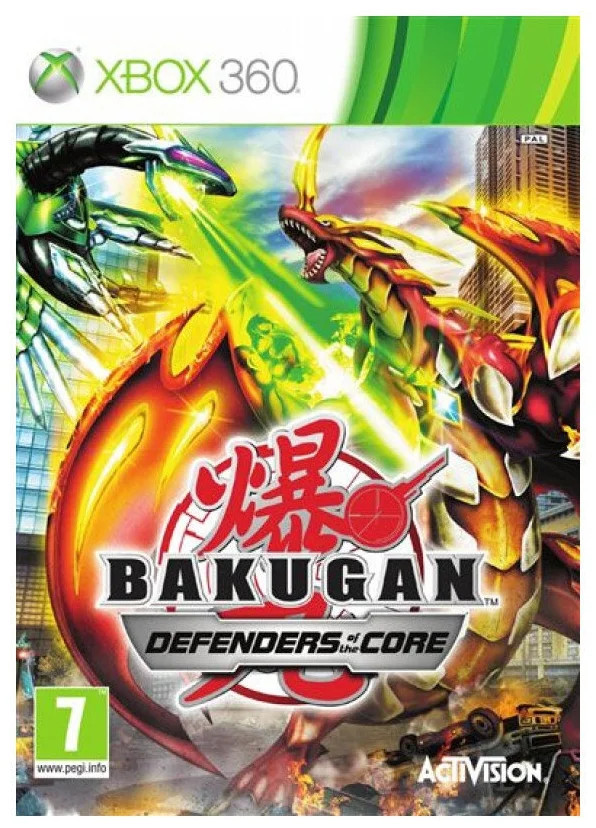 Игра Bakugan: Defenders of the Core (Xbox 360) б/у, Полностью Английский купить за 799.0000