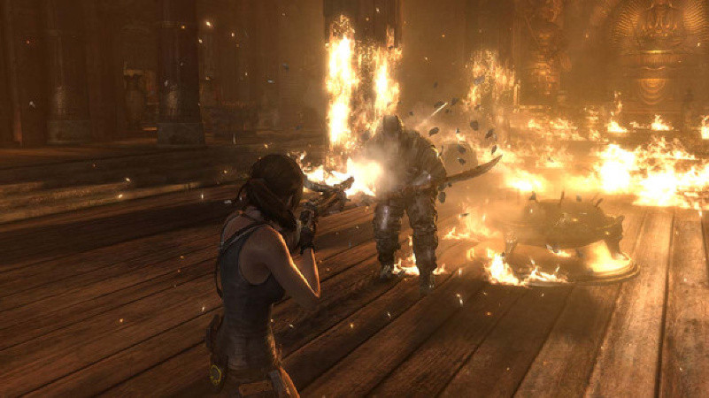 Игра Tomb Raider: Definitive Edition (PS4) б/у, Полностью Русский