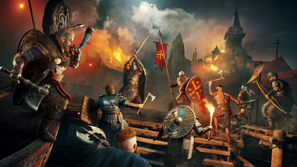 Игра Assassin's Creed: Вальгалла (Valhalla) (Xbox one) Полностью Русский