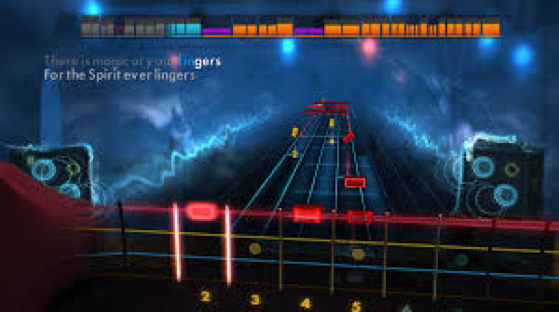 Игра Rocksmith 2014 + Кабель для электрогитары (PS4) б/у, Полностью Английский