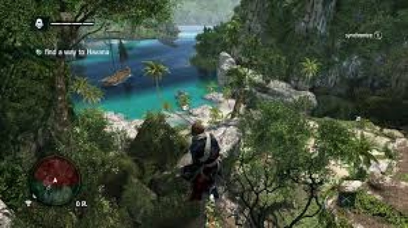Игра Assassin's Creed IV: Черный флаг (Xbox 360) б/у, Полностью Русский