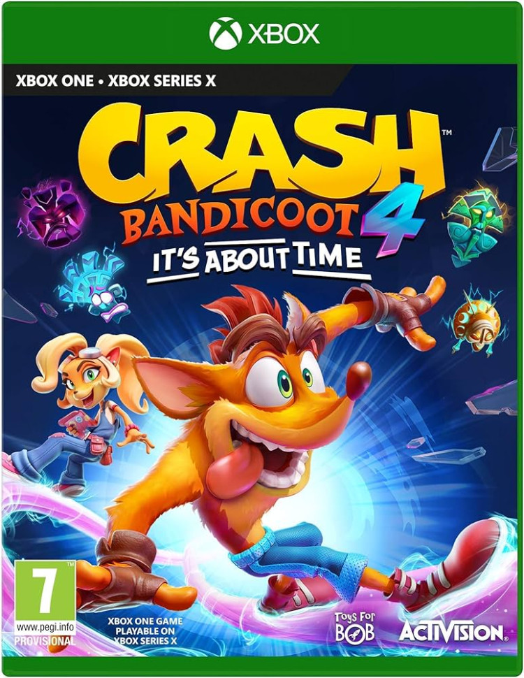 Игра Crash Bandicoot 4: Это Вопрос Времени (Xbox one) Русские Субтитры