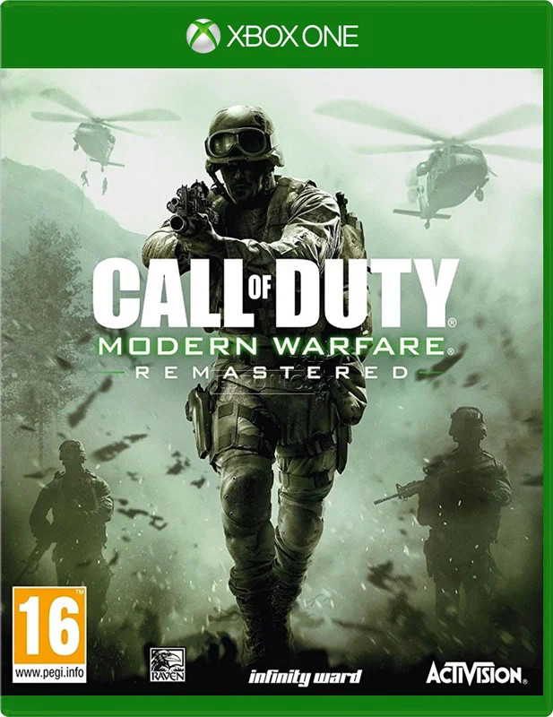 Игра Call of Duty: Modern Warfare Remastered (Xbox One) Англ. Полностью Английский