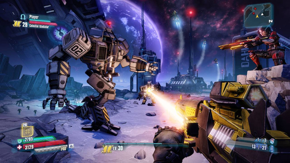 Игра Borderlands: The Pre-Sequel (PS3) б/у, Полностью Английский