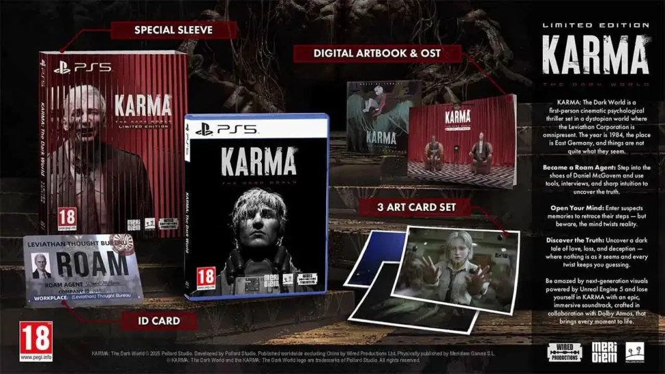 Игра Karma: The Dark World. Limited Edition (PS5) б\у, Субтитры на русском