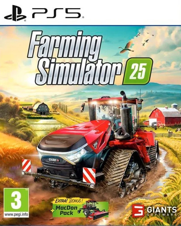 Игра Farming Simulator 25 (PS5) б\у, Русские субтитры