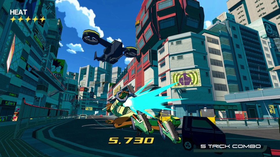 Игра Bomb Rush Cyberfunk (PS5) Субтитры на русском