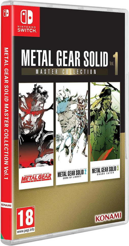 Игра Metal Gear Solid: Master Collection Vol. 1 (Nintendo Switch) б/у, Полностью Английский