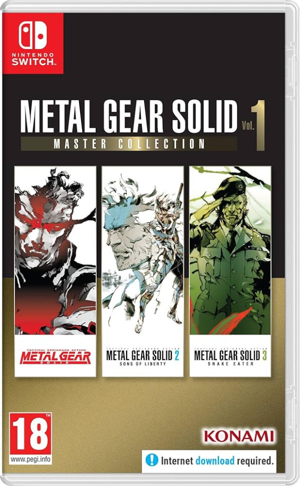 Игра Metal Gear Solid: Master Collection Vol. 1 (Nintendo Switch) б/у, Полностью Английский