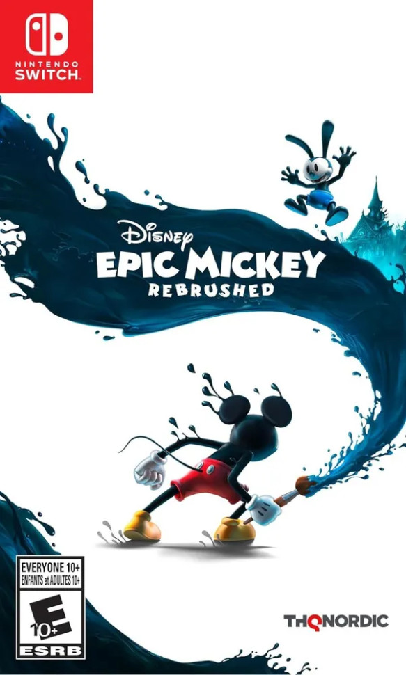 Игра Disney Epic Mickey: Rebrushed (Nintendo Switch) Полностью Английский