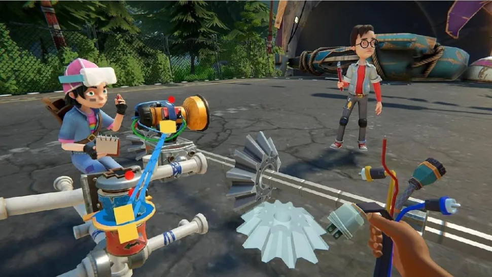 Игра Secret Neighbor + Hello Engineer: The Neigborhood Bundle (Nintendo Switch) б\у, Субтитры на русском