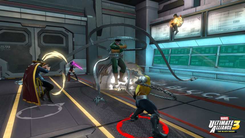 Игра Marvel Ultimate Alliance 3: The Black Order (Nintendo Switch) б/у, Полностью Английский