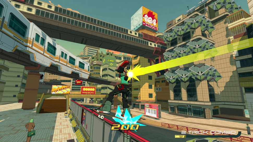 Игра Bomb Rush Cyberfunk (PS5) б\у, Субтитры на русском
