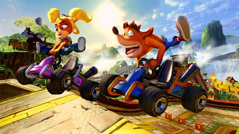 Игра Crash Team Racing: Nitro-Fueled (PS4) б/у, Полностью Английский