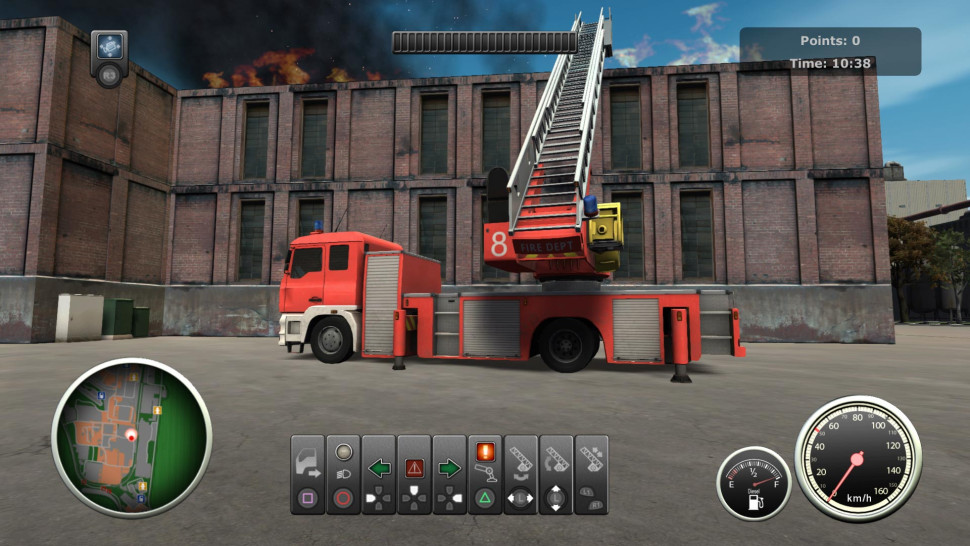 Игра Firefighters: Plant Fire Department (PS4) б/у, Полностью Английский