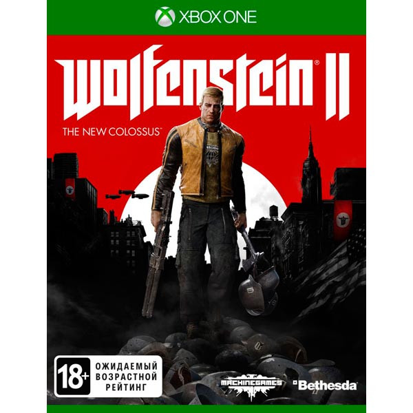 Игра Wolfenstein II: The New Colossus (Xbox one) б/у, Полностью Русский