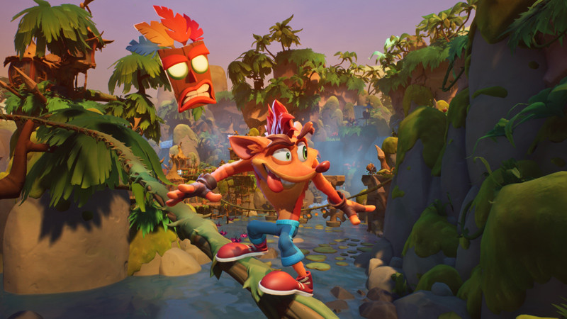Игра Crash Bandicoot 4: Это Вопрос Времени (Nintendo Switch) Русские Субтитры