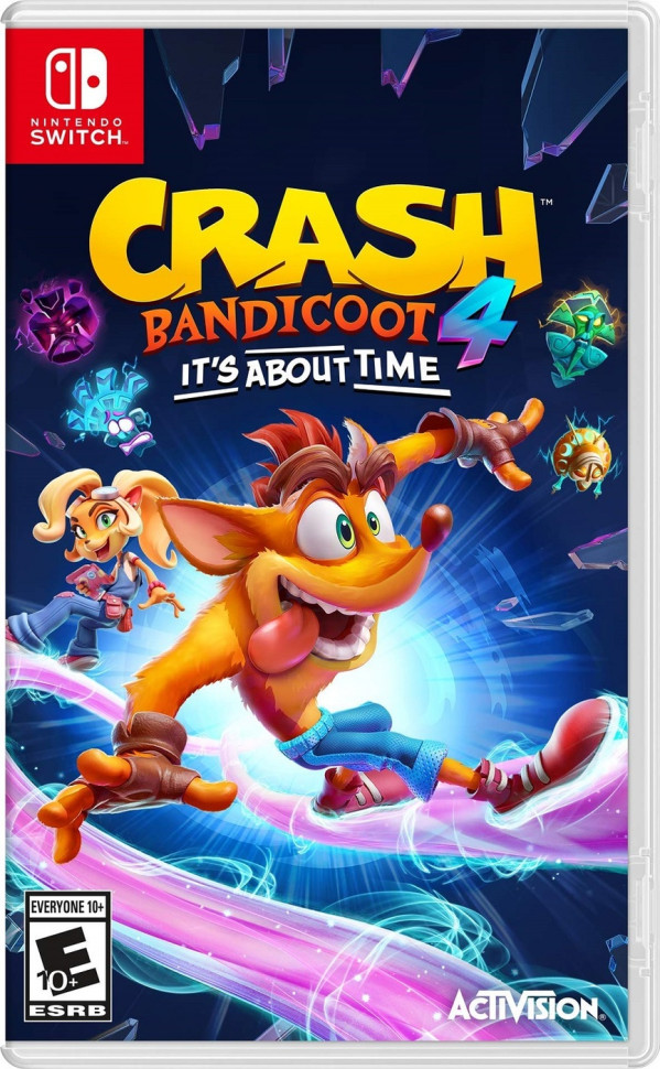 Игра Crash Bandicoot 4: Это Вопрос Времени (Nintendo Switch) Русские Субтитры